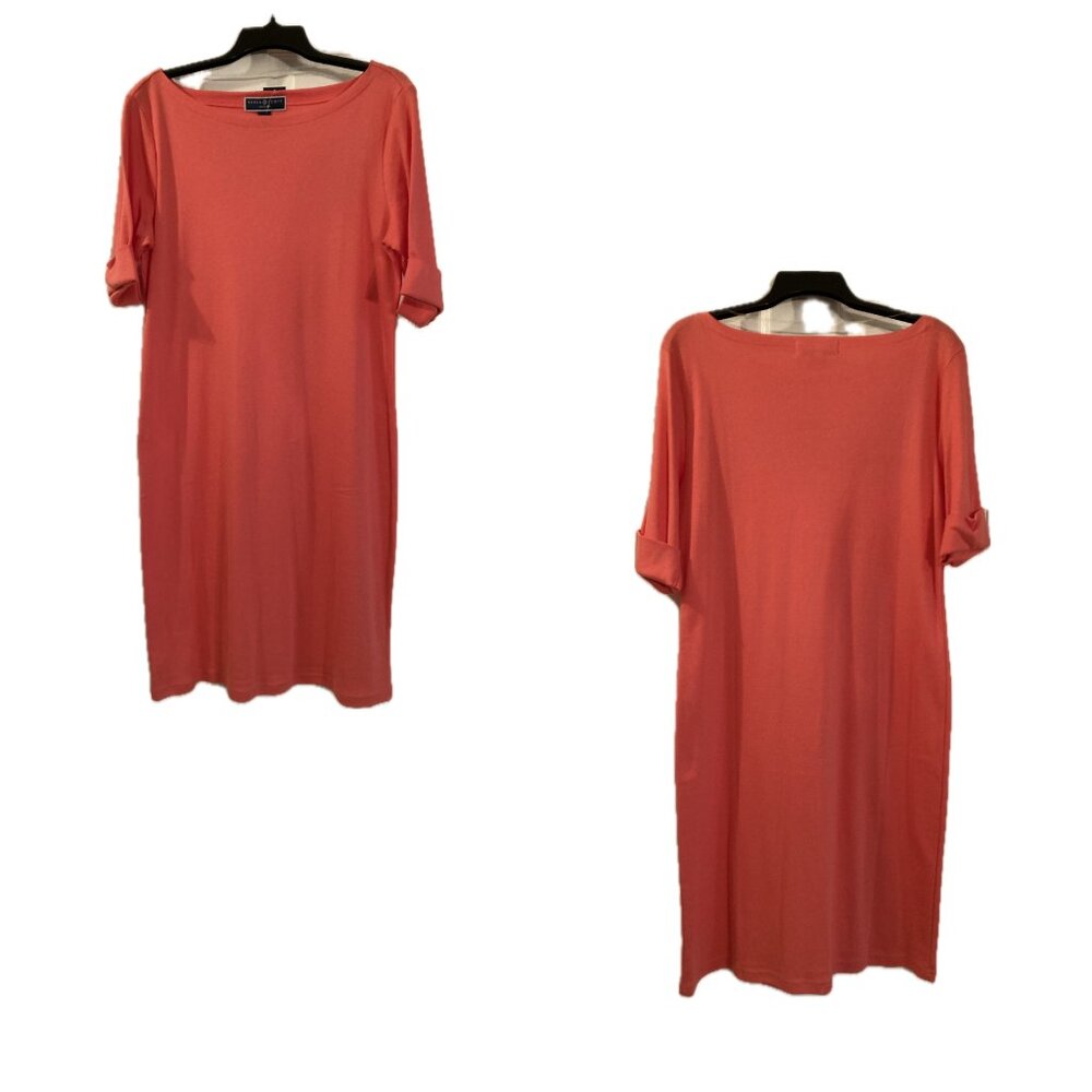 NWOT Karen Scott Coral Dress